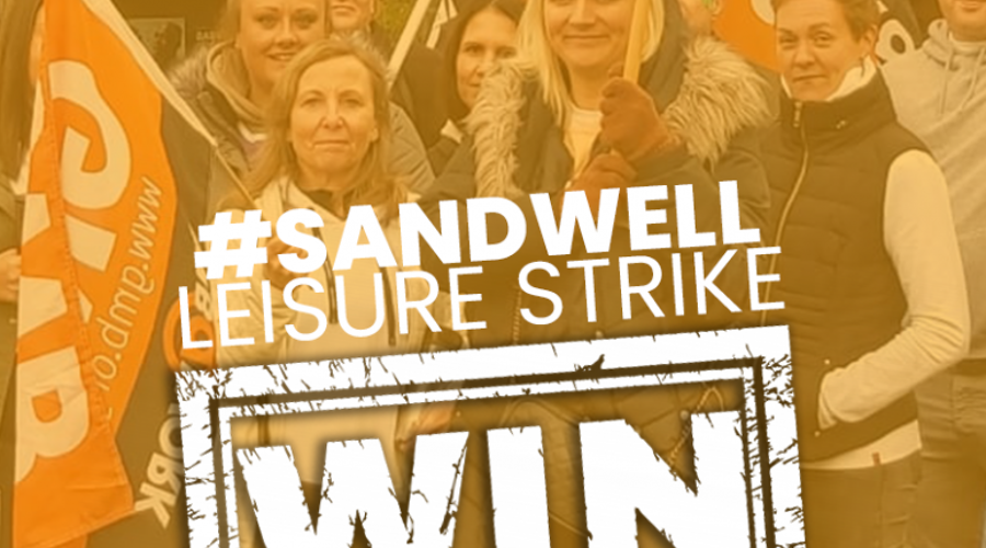 GMB Trade Union - GMB WIN: Sandwell Leisure Strike