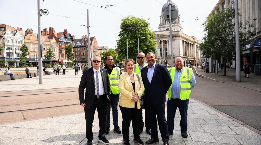 GMB Trade Union - ‘Groundbreaking’ Police support for Nottingham tram.