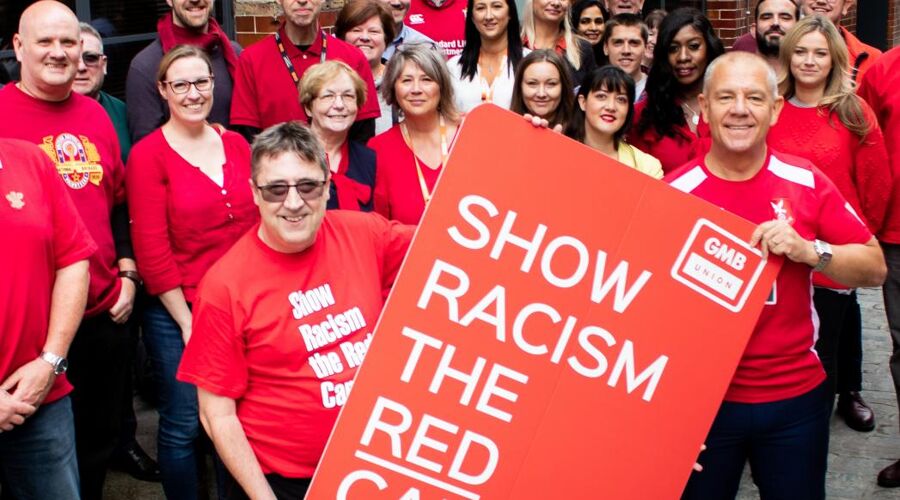 GMB Trade Union - Show racism red card after England players' abuse in Bulgaria