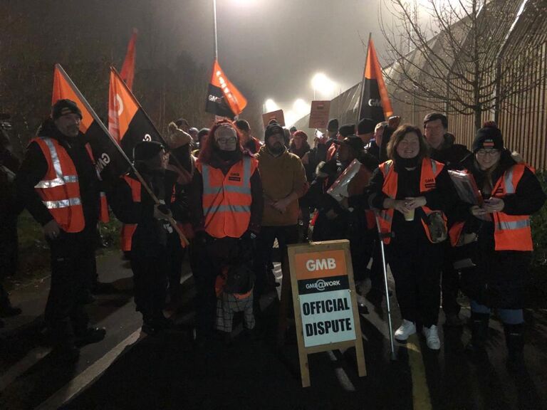 GMB - Amazon strike workers marked 'no show' by company