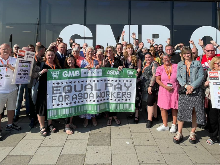 GMB - ASDA Equal Pay Day