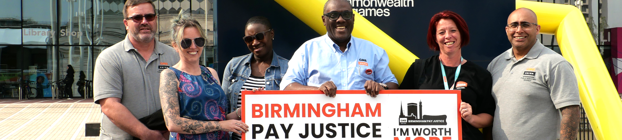 GMB Union - Birmingham Pay Justice - Strike Ballot