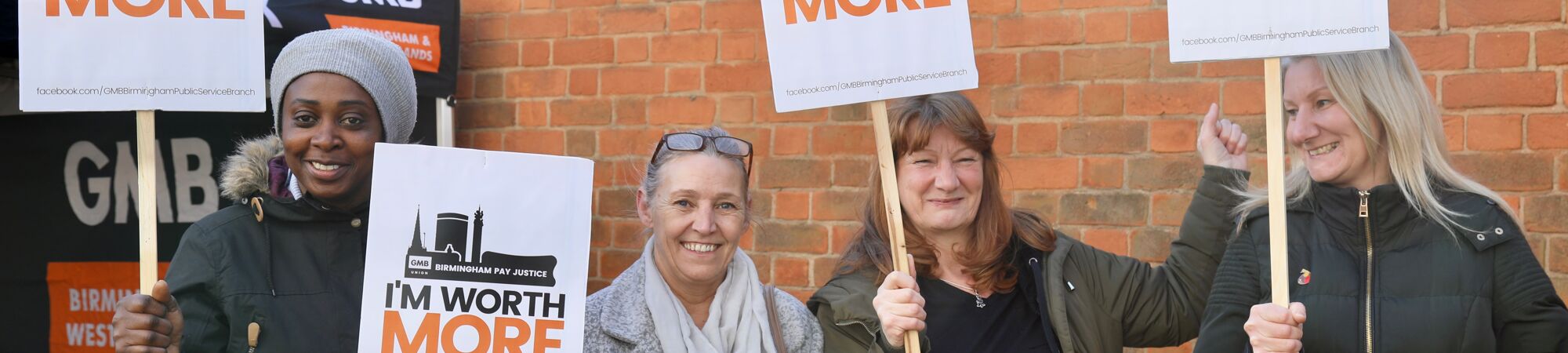 GMB Union - Birmingham Pay Justice