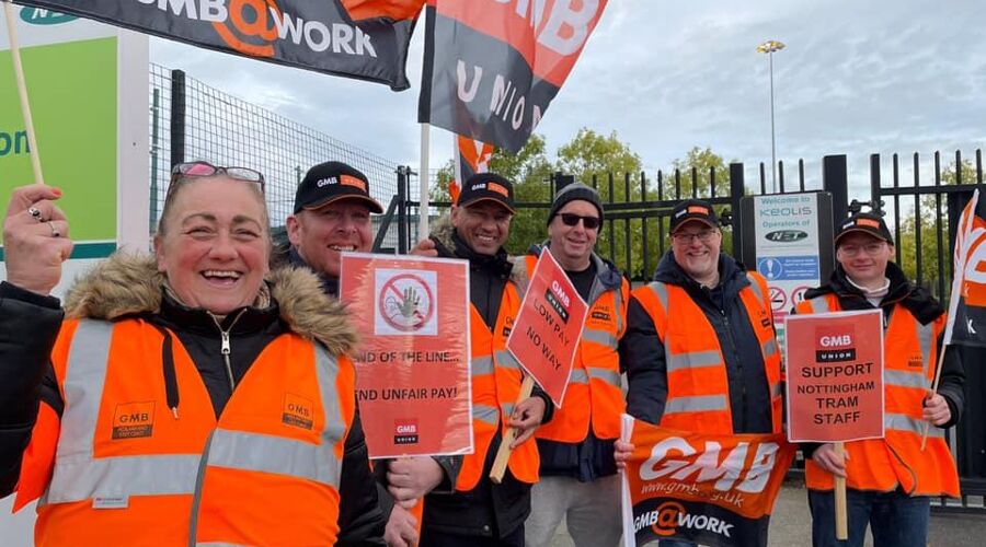 GMB Trade Union - GMB WIN: Pay justice for Nottingham tram workers