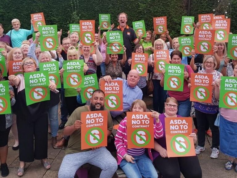 GMB - Tens of thousands of Asda workers to be balloted in pay dispute