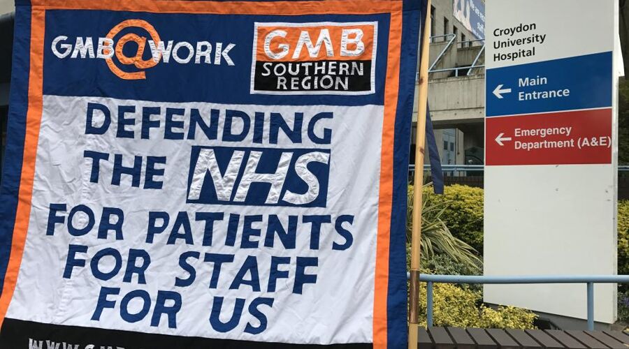 GMB Trade Union - Croydon Hospital workers form Strike Committee over Covid sick pay