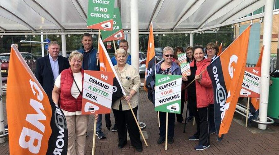 GMB Trade Union - ASDA workers to hand bosses 23,000 strong petition during mass protest