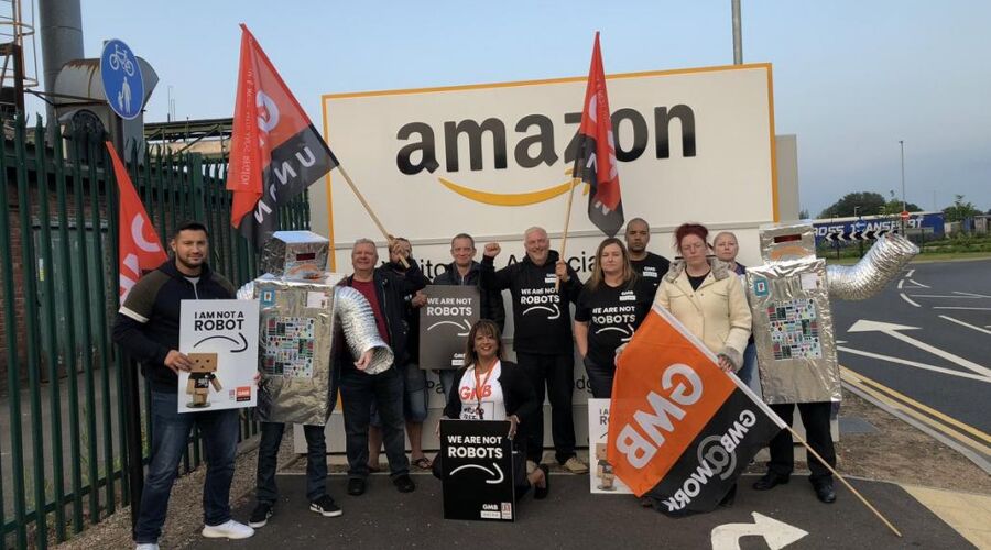 GMB Trade Union - UK-wide Amazon Prime Day protests