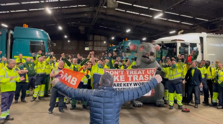 GMB Trade Union - COP26 strike action in Glasgow to go ahead