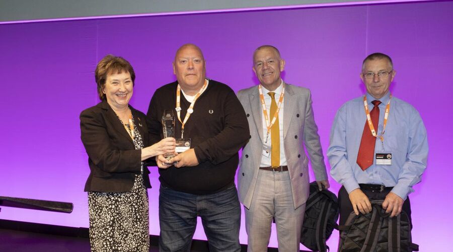 GMB Trade Union - Health and safety hero wins award