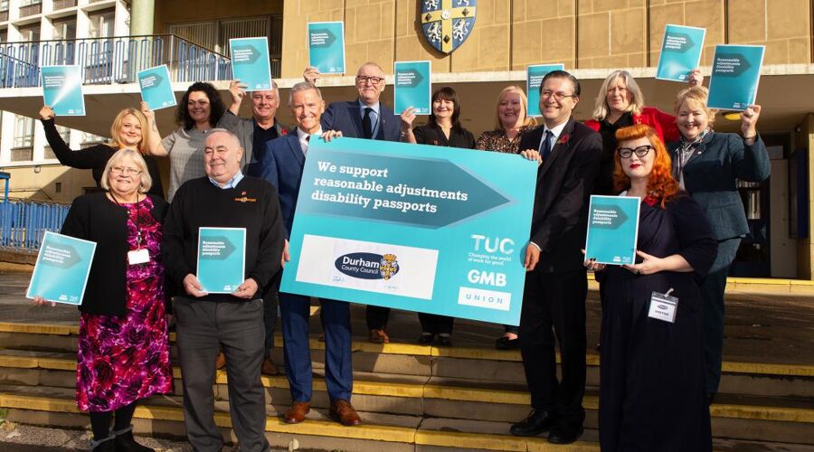 GMB Trade Union - Disability pay gap day: Durham Council first ever employer to sign up to 'life changing' passport