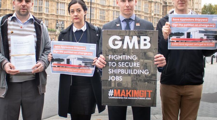GMB Trade Union - 10,000 back campaign to save Appledore