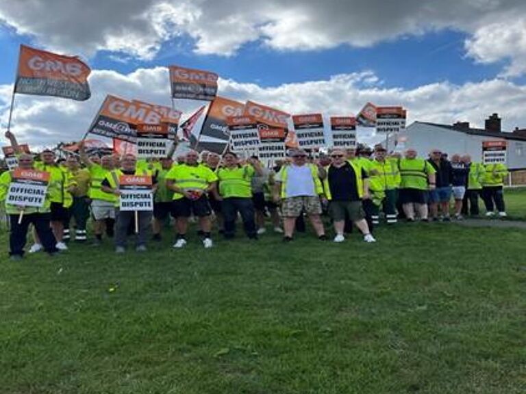 GMB - Almost 200 workers laid off after voting to strike