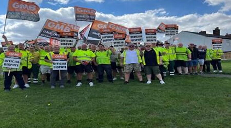GMB Trade Union - Almost 200 floor manufacturers stage three week strike
