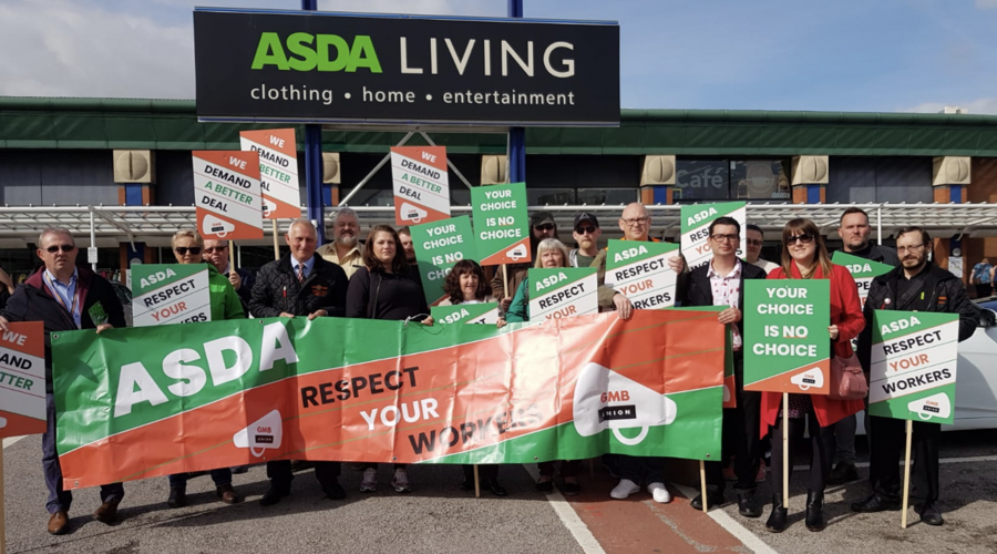 GMB Trade Union - Big pay rise for Asda staff after GMB campaign