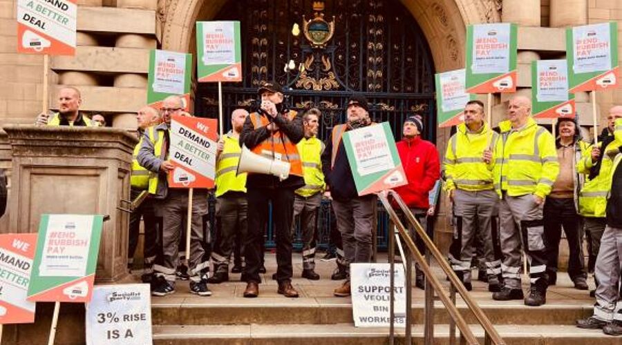GMB Trade Union - Bin workers in Sheffield vote to strike permanently
