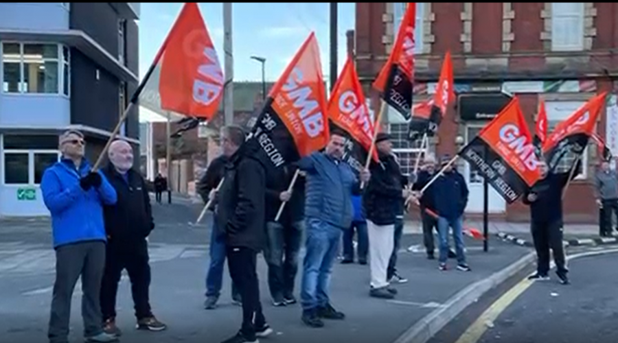 GMB Trade Union - Sunderland bus drivers' families blocked from travelling during strike