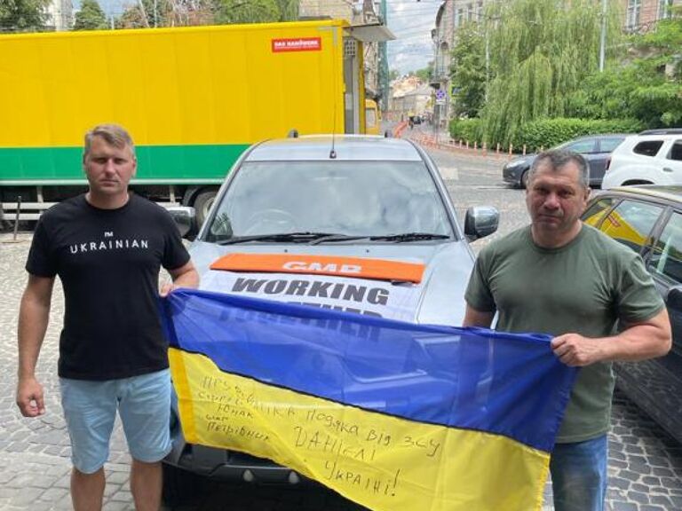 GMB - GMB donates vehicles and supplies to Ukraine