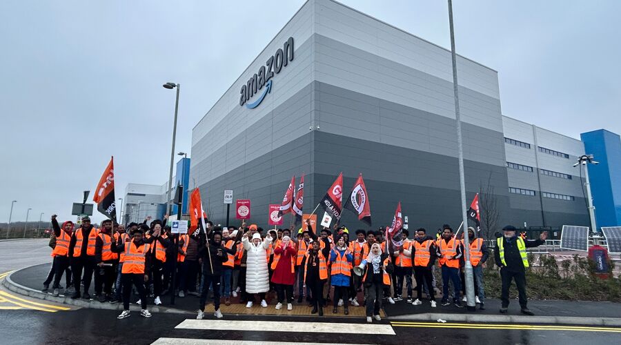 GMB Trade Union - Dates announced as Amazon workers begin fresh wave of Industrial Action.
