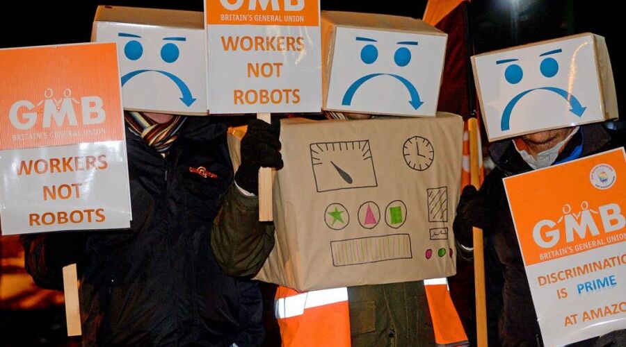 GMB Trade Union - Amazon stops paying workers for positive tweets