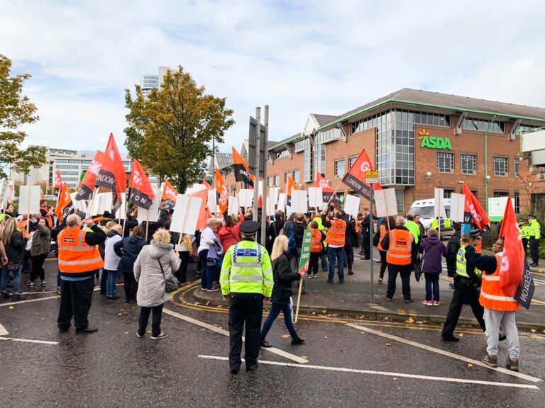 GMB - Asda delay deadline as company prepare to sack workers closer to Christmas