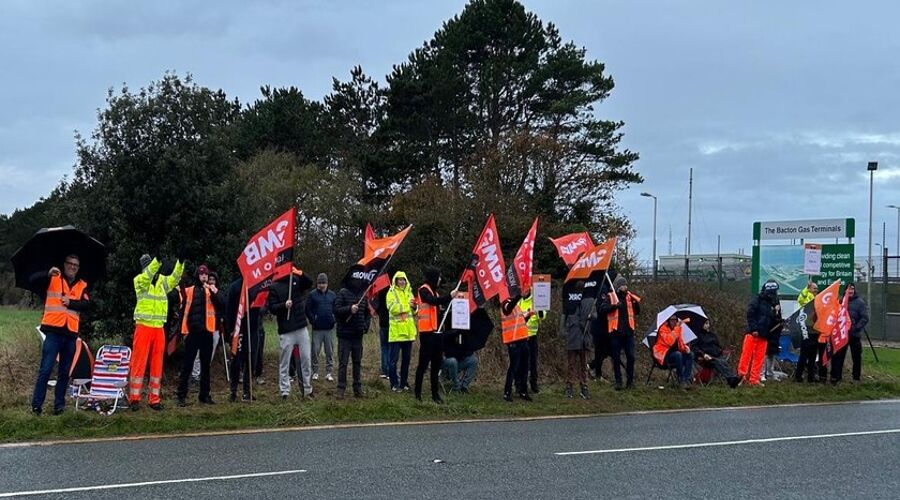 GMB Trade Union - Shell Bacton Gas Terminal workers vote to renew strike action