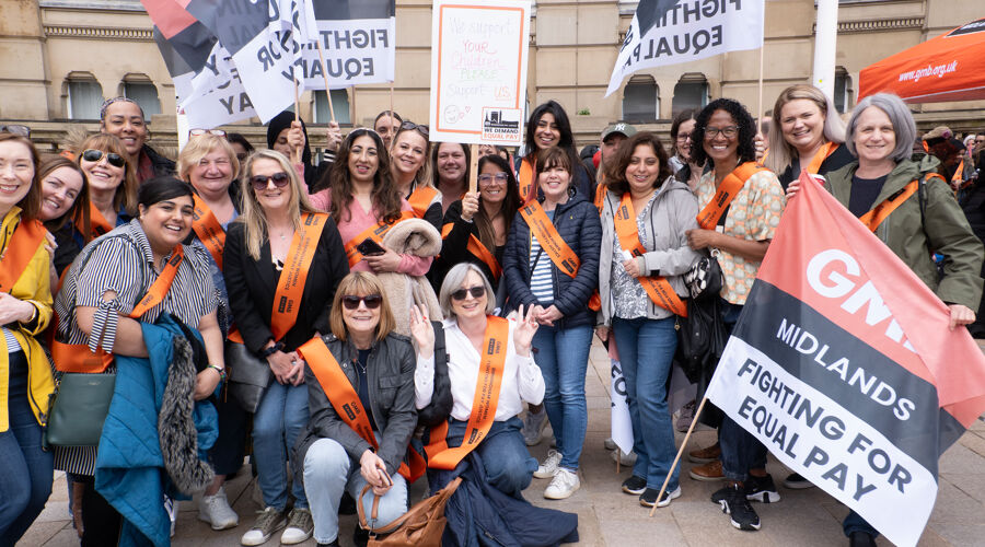 GMB Trade Union - GMB hails 'historic first step' to settle Birmingham equal pay