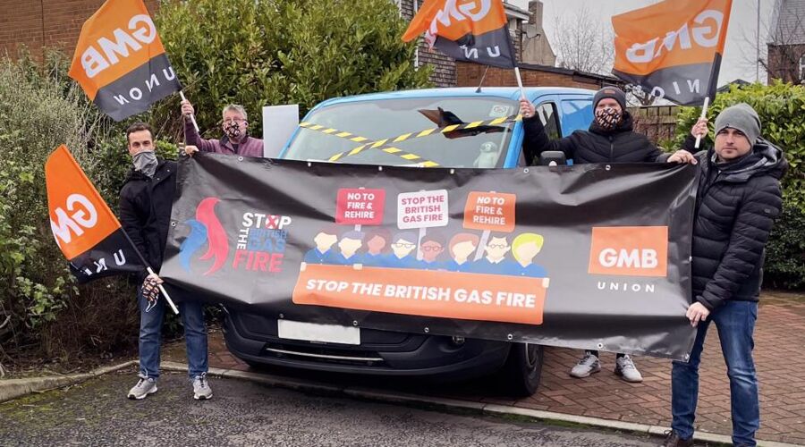 GMB Trade Union - British Gas strike goes ahead after engineers overwhelmingly reject offer