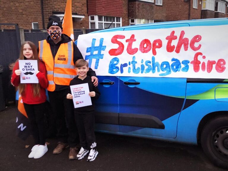 GMB - Thousands of GMB British Gas workers launch fresh 7 day strike over fire and rehire tactics