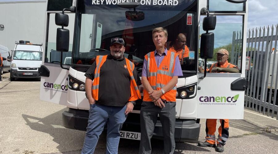 GMB Trade Union - Canterbury Council and Canenco blame each other for refuse collection strike as tourism prioritised over residents' bins