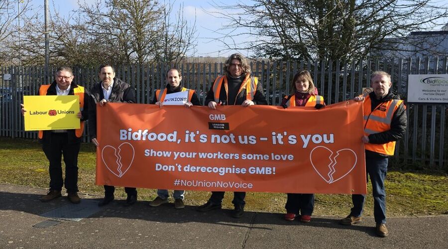 GMB Trade Union - Harlow MP and GMB Union support Essex Bidfood workers facing ‘possible threat of fire and rehire’