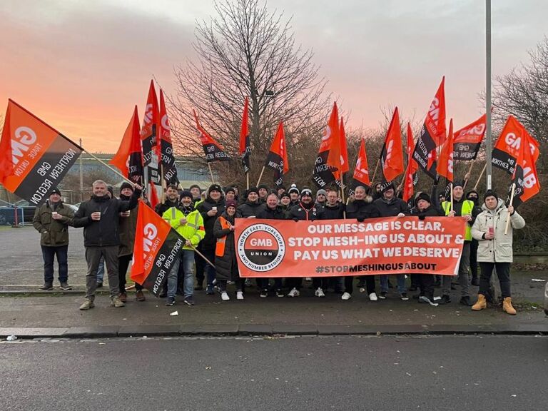 GMB - Hartlepool metal workers earn big win after historic strike