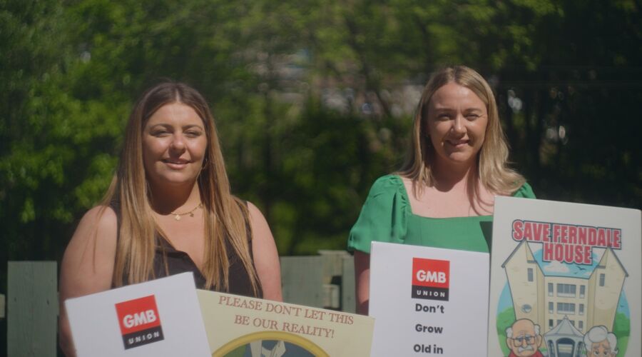 GMB Trade Union - Welsh carers scoop big award after saving care home