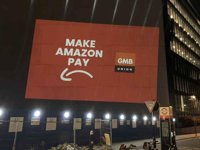 GMB - Amazon’s ‘dehumanising’ conditions require parliamentary inquiry