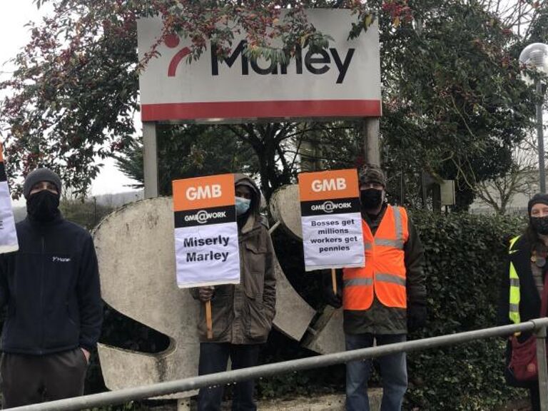 GMB - GMB condemns sacking of striking workers at tile factory in Beenham