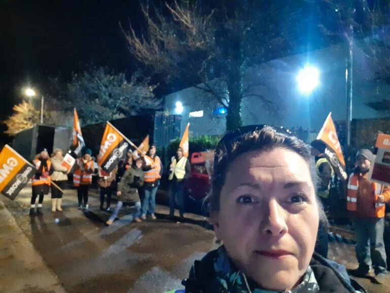GMB - Panasonic workers strike for third day in pay dispute