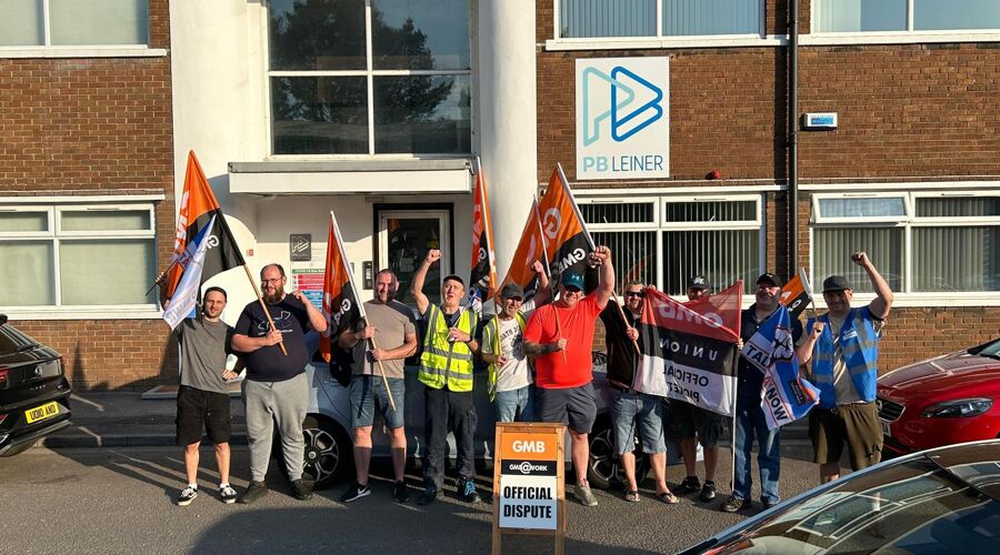 GMB Trade Union - Pontypridd jelly workers strike over poverty pay