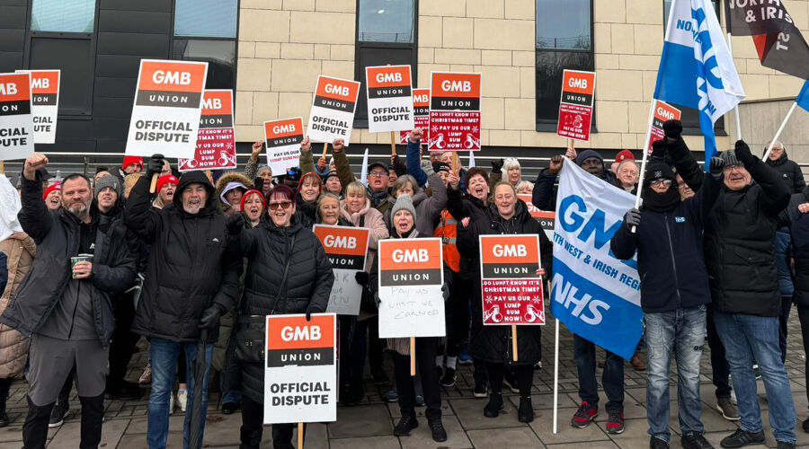 GMB Trade Union - Liverpool NHS strike ends as workers win covid bonus