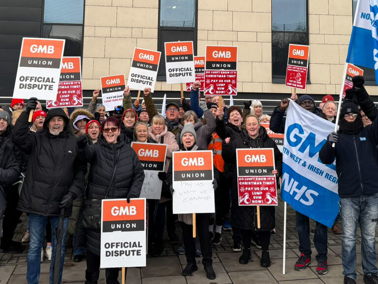 GMB - Liverpool NHS strike ends as workers win covid bonus