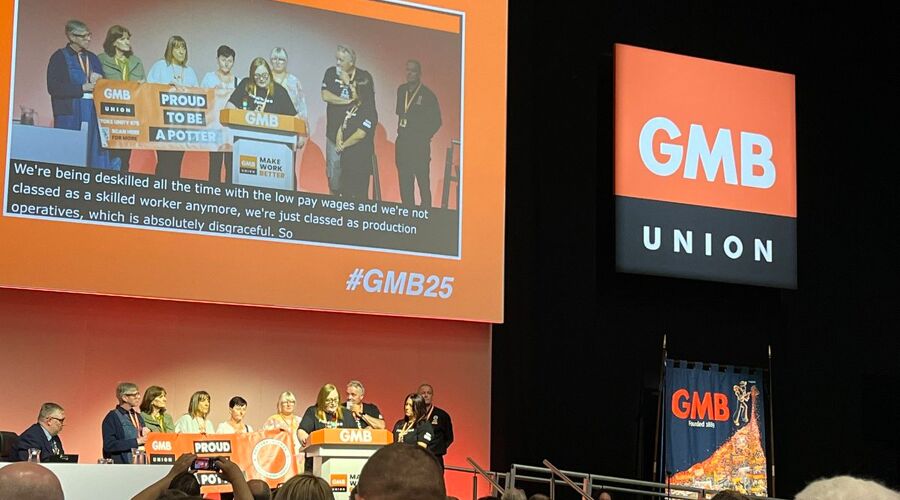 GMB Trade Union - Vital step in safeguarding UK ceramics