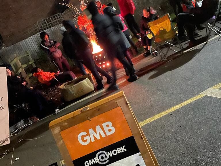 GMB - Amazon strike disruption worsens as workers mark ten days on the picket line
