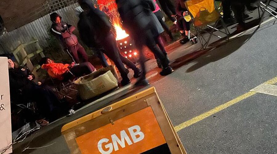GMB Trade Union - Amazon strike disruption worsens as workers mark ten days on the picket line